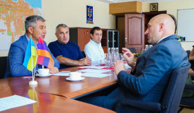 Візит посла Вірменії Владiмiра Карапетяна до Черкаської області